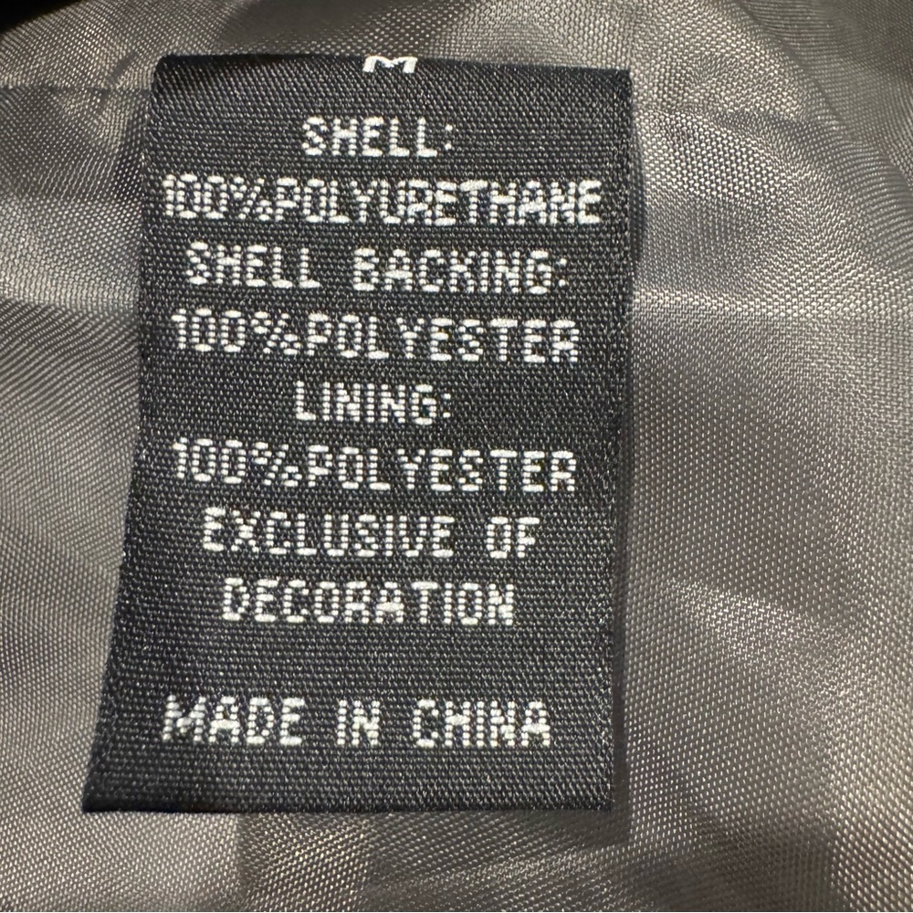 Baccini Silver Leather Motorcycle Jacket - image 6